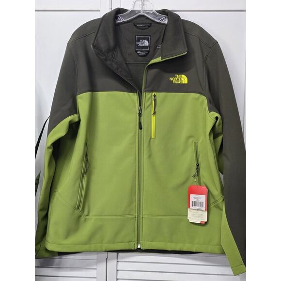 The North Face Men's Apex Bionic Softshell Jacket Graphite GripGn NWT LARGE - Picture 1 of 8